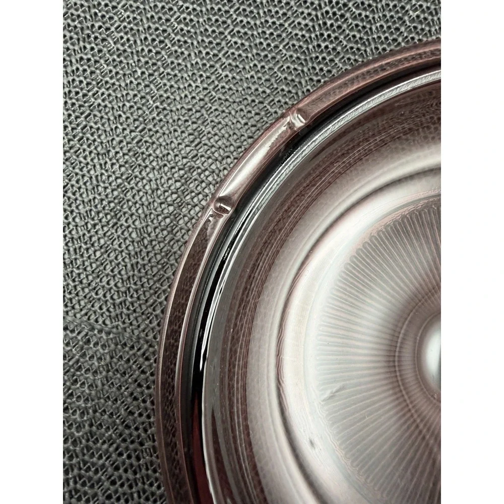 Corning Visions Cranberry 1L Saucepan Glass USA W/Lid